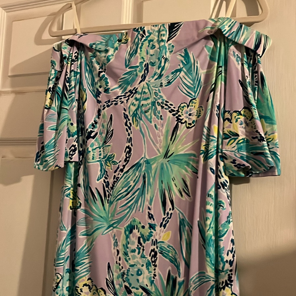 Lily Pulitzer Off The Shoulder Dress